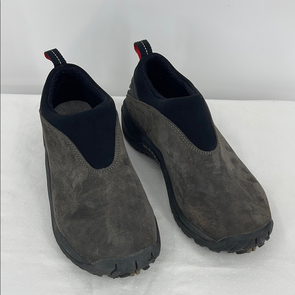 Merrell Black and Gray Mules